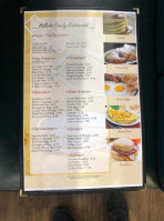 Hillside Family menu