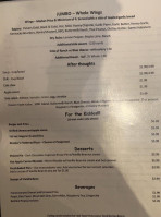 Pickers Pub And Grub Brownsville Pa menu
