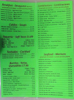 El Grullense Mexican Food menu