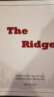 The Ridge inside