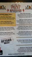 The Point Pub & Grill LLC menu