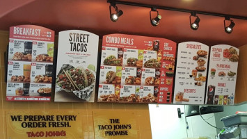 Taco John's food