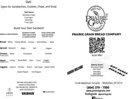Prairie Grain Bread Company inside