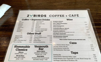 2 Birds Coffee And Cafe food