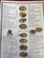 Los Aztecas Mexican menu