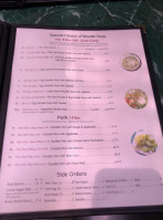 Thuan Loi menu