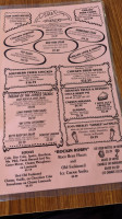Peggy Sue's 50's Diner menu
