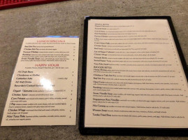 Taroko Asian Tapas menu