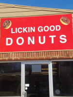 Lickin Good Donuts food