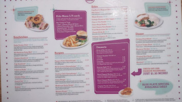 Penny's Diner menu