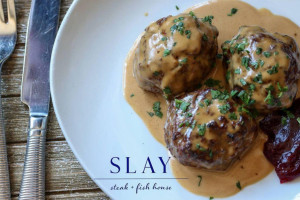 Slay Steak Fish House food