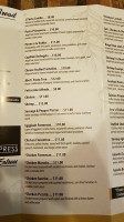 Mo's Italia Express menu