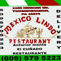 MÉxico Lindo menu