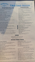 Sebago Brewing Company Brewery Tasting Room menu