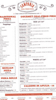 Campania Coal-fired Pizza menu