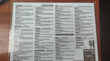 Centro menu