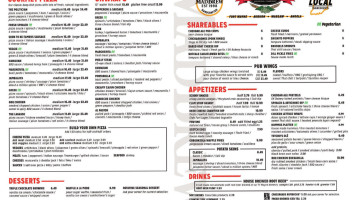 Mad Anthony Brewing Co. . menu