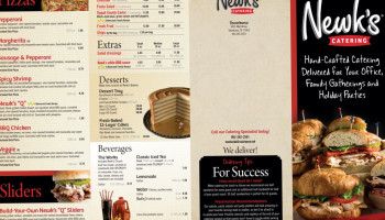 Newk's Eatery menu
