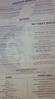 Big Tuna menu