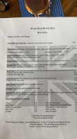 Kings Head British Pub menu