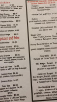 Magic's Bar And Grill menu