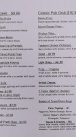 Riverside menu