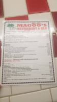 Magoo's Place menu