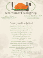 Penn Werner menu
