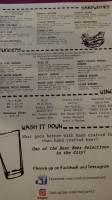 Smokin' Joe's Saloon menu