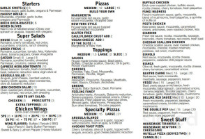Kool Vibes Pizza Wings menu