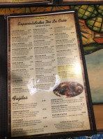 El Agave menu