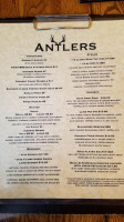 Antlers Cafe And menu