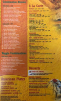 El Rancho Poblano menu