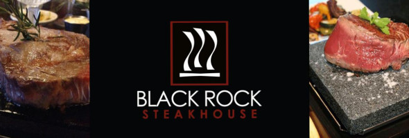 Black Rock Steakhouse food
