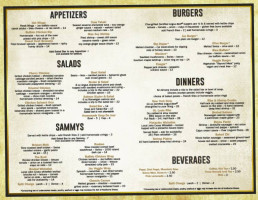 Jax Northside Food Spirits menu