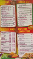 Picante's Tacos Tequila Resturant menu