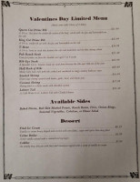 Johnny Ringos And The Depot Steakhouse menu