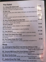 Thai Select menu