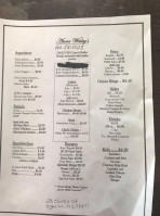 Anna Wesley's menu