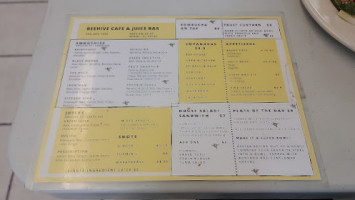 Beehive Cafe Juice menu