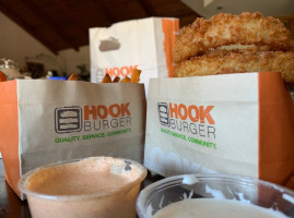 Hook Burger Bistro food