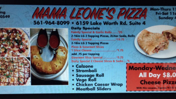 Mama Leone's Pizza food