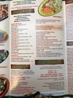 Rancho Viejo Mexican menu