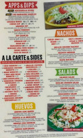 Los Mariachis menu