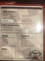 Kebo's Bbq &more menu
