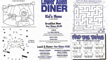 Lower Allen Diner food