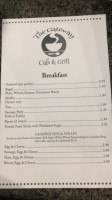 The Gateway Cafe Grill menu
