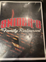 Snider's Family And Bbq inside