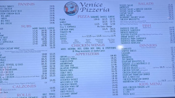 The Famous 727 At Venice Pizzeria menu