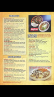 Blue Agave Mexican Grill Barling menu